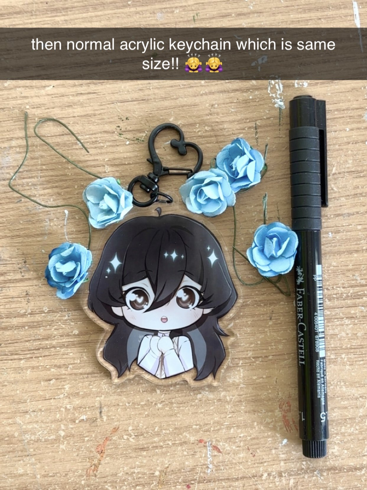 💖 KIYUMI ACRYLIC KEYCHAINS