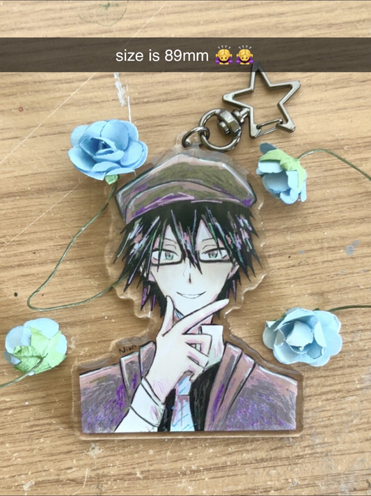 🕵️ RANPO ACRYLIC KEYCHAIN