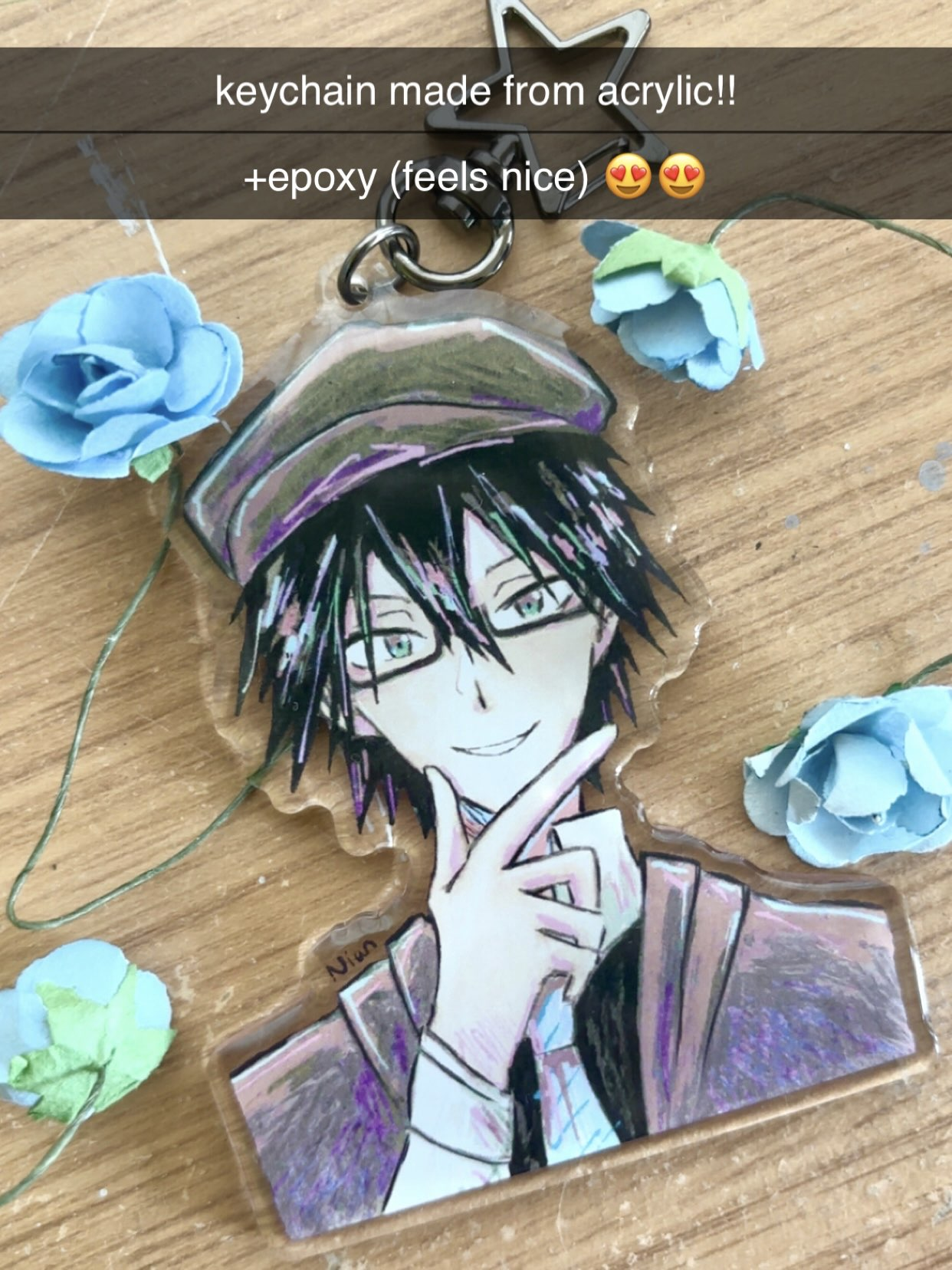 🕵️ RANPO ACRYLIC KEYCHAIN
