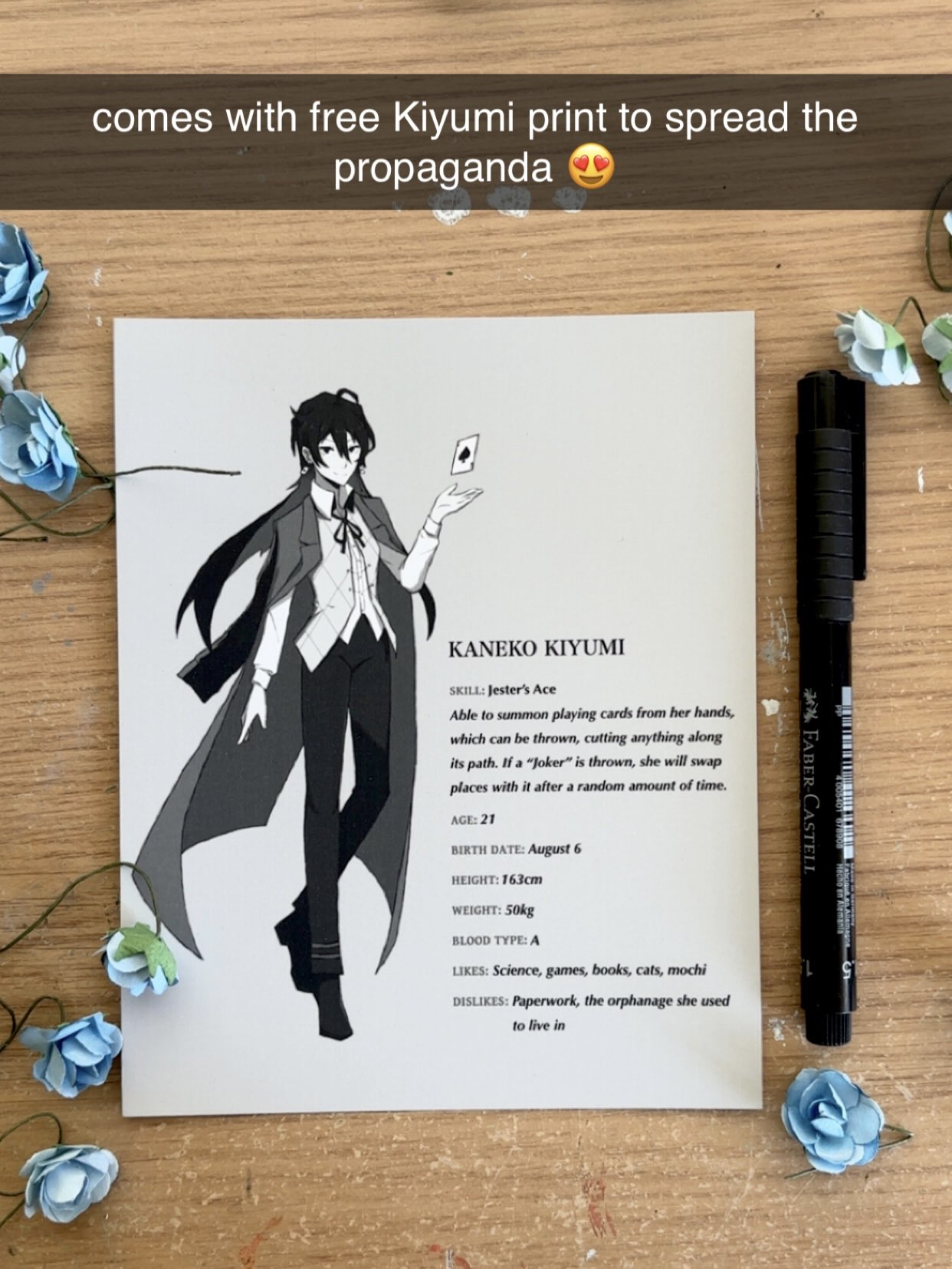 ♠️ KIYUMI ACRYLIC STAND